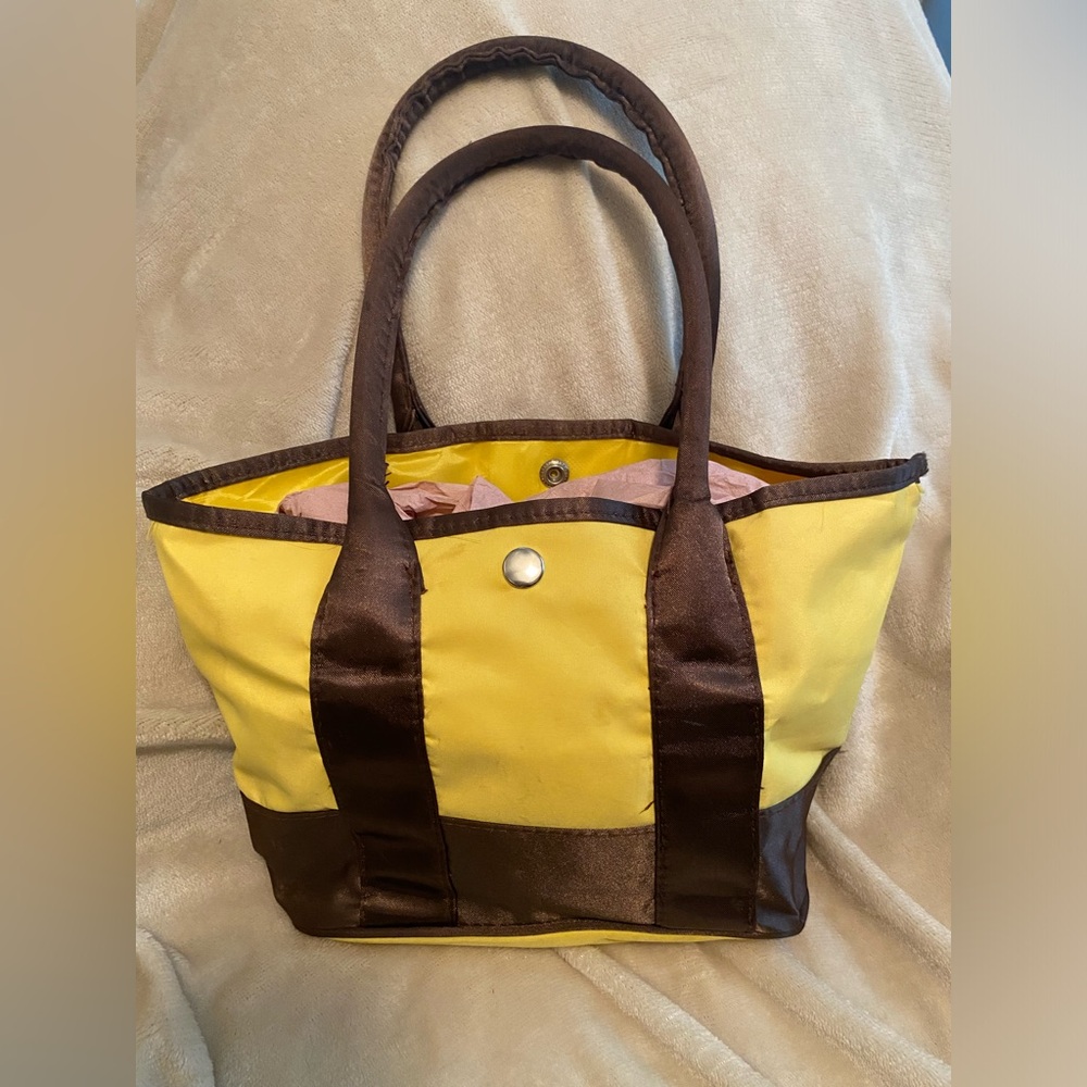Yellow and Brown Purse